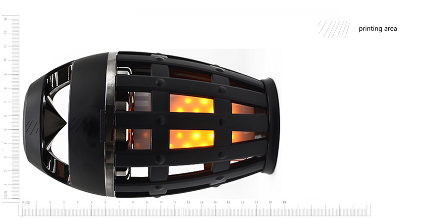 Flame light bluetooth speaker LWU-SP001