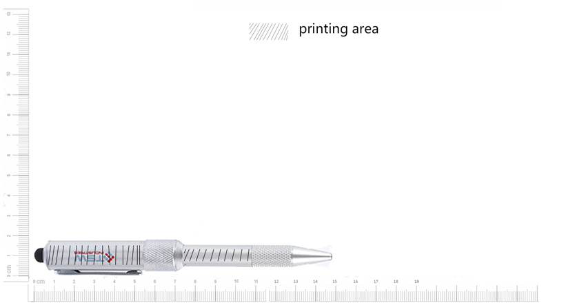 Metal pen shaped usb drive with touch pen LWU245