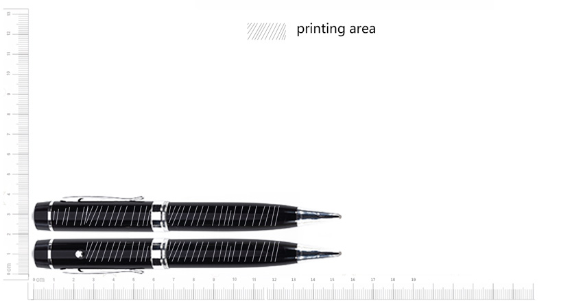 Metal pen shaped usb drive with laser pointer LWU554