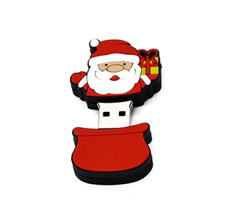 Christmas gift Santa Claus shape usb drive LWU803