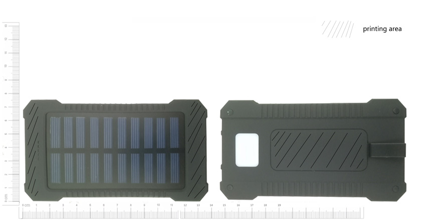 10000mah solar power bank UL-S007